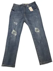 ダメージデニムパンツ