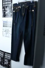 (L-XL) トゥルーレリジョン デニム 90年代 BIGスティッチ USA-2405