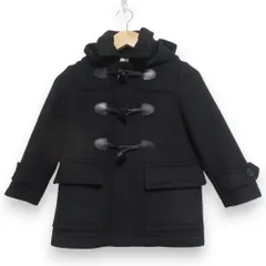 美品 BURBERRY CHILDREN バーバリーチルドレン ダッフルコート 4Y 110cm ブラック キッズ 古着 中古 USED