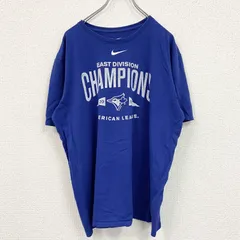 古着 used　NIKE　ナイキ　半袖プリントTシャツ　青　XLサイズ