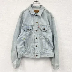 古着 used　90s　Levi's　リーバイス　70506　デニムジャケット/Gジャン　ヴィンテージ　ライトブルー　XLサイズ