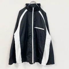 古着 used　90s　NIKE　ナイキ　ナイロンジャケット　ヴィンテージ　黒　ブラック　Lサイズ