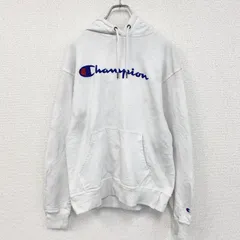 古着 used　champion　チャンピオン　スウェットパーカー/フーディー　白　ホワイト　Mサイズ