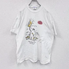 古着 used　90s～　B&C　Villacher　フィラッハー　半袖Tシャツ　企業Ｔ　ヴィンテージ　白　ホワイト　XLサイズ