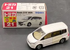 トミー トミカ赤箱中国製 Honda ステップ゜ワゴン 2006新車シール付 21