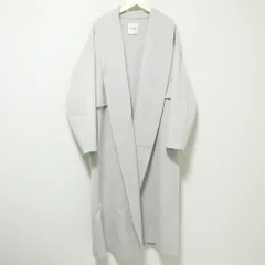 良品 22AW SALON adam et ropé サロンアダムエロペ 3WAYフリーダムコート ジレ ジャケット F ライトグレー レディース 古着 中古 USED
