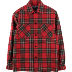 古着 ラルフローレン Ralph Lauren POLO SPORT ポロスポーツ チェック柄 長袖 コットンチェックシャツ ボックスシャツ/eaa524041