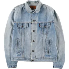 古着 80年代 リーバイス Levi's 70506-0217 ユーロモデル デニムジャケット Gジャン フランス製 メンズL相当 ヴィンテージ/eaa550207