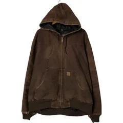 古着 カーハート Carhartt アクティブジャケット ダックフルジップパーカー メンズXXL相当/eaa549538