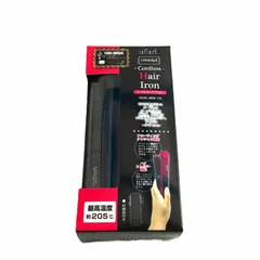 macros マクロス ヘアアイロン ストレートアイロン コードレスヘアアイロン MEBL-48BK