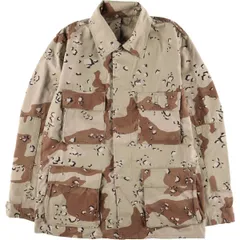 古着 80~90年代 米軍実品 迷彩柄 6C デザートチョコチップカモ B.D.U ミリタリージャケット USA製 MEDIUM-REGULAR メンズM相当/eaa558637
