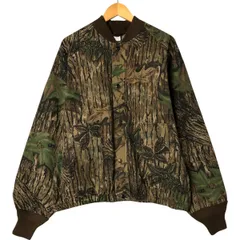 古着 90年代 リバティ LIBERTY 迷彩柄 リアルツリーカモ リップストップ コットンブルゾン USA製 メンズXL相当 ヴィンテージ/eaa559704