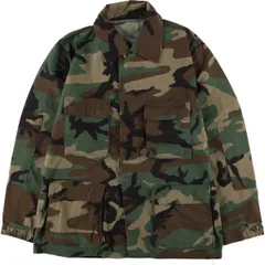 古着 80年代 米軍実品 迷彩柄 ウッドランドカモ B.D.U ミリタリージャケット USA製 MEDIUM-REGULAR メンズM相当 ヴィンテージ/eaa558632