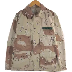 古着 80年代 米軍実品 迷彩柄 6C デザートチョコチップカモ B.D.U ミリタリージャケット USA製 MEDIUM-REGULAR メンズM相当/eaa557998