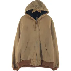 古着 カーハート Carhartt アクティブジャケット ダックフルジップパーカー メンズXL相当/eaa562512