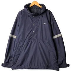 古着 00年代 リーボック Reebok リップストップ アノラックジャケット メンズXL相当/eaa562675
