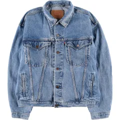 古着 90年代 リーバイス Levi's 75525-4891 デニムジャケット Gジャン カナダ製 メンズL相当 ヴィンテージ/eaa570579
