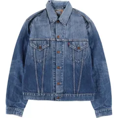 古着 00年代 リーバイス Levi's 70500-0457 ユーロモデル デニムジャケット Gジャン メンズXL相当/eaa571074