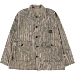 古着 90年代 リバティ LIBERTY 迷彩柄 リアルツリーカモ カバーオール USA製 メンズL相当 ヴィンテージ/eaa572939
