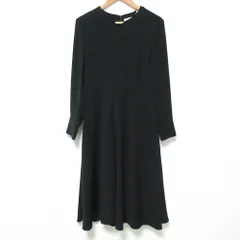 未使用 ICB アイシービー 2022年モデル ライトダブルクロス ワンピース サイズXS ネイビー  レディース 古着 中古 USED