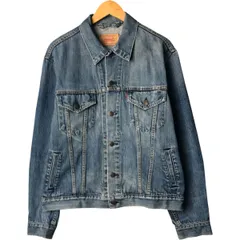 古着 00年代 リーバイス Levi's 70550-0439 ユーロモデル デニムジャケット Gジャン メンズL相当/eaa574142