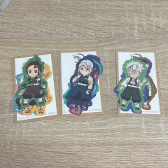 鬼滅の刃 1 2 3弾 特典ステッカー まとめ