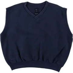 古着 ナイキ NIKE GOLF ゴルフ Vネック スウェットベスト メンズM相当/eaa573291