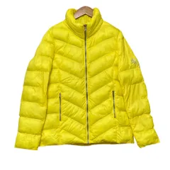 良品 LAUREN RALPH LAUREN ローレンラルフローレン ダウンジャケット S イエロー レディース 古着 中古 USED