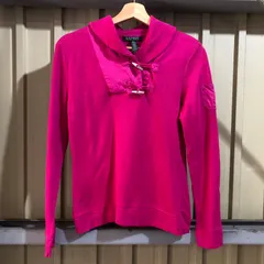 1540 LAULEN RALPH LAUREN ショールカラートレーナー ピンク S ローレンラルフローレン スウェット 古着卸 アメリカ仕入