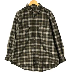 古着 フィールドアンドストリーム FIELD&STREAM 長袖 フランネルチェックシャツ メンズXL相当/eaa581714