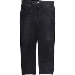 古着 リーバイス Levi's 501 ブラックデニム ストレートデニムパンツ メンズw36相当/eaa581937