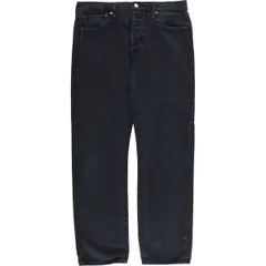 古着 リーバイス Levi's 501 ブラックデニム ストレートデニムパンツ メンズw36相当/eaa581935