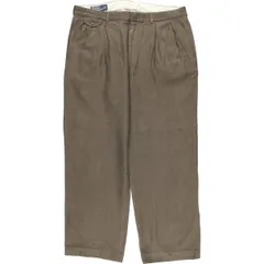 古着 ラルフローレン Ralph Lauren POLO by Ralph Lauren ツータック スラックスパンツ メンズw36相当/eaa582709