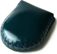 東京下町工房 コインケース 小銭入れ 使いやすい 本皮 コンパクト プレゼント (ダークグリーン,  Small)