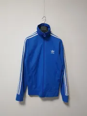 アディダス ヨーロッパ 3本線 トラックジャージ ブルー (2