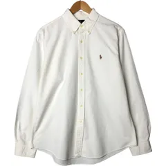 古着 ラルフローレン Ralph Lauren CUSTOM FIT 長袖 ボタンダウンシャツ メンズL相当/eaa583786