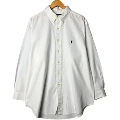 古着 ラルフローレン Ralph Lauren CLASSIC FIT 長袖 ボタンダウンシャツ メンズXL相当/eaa583788