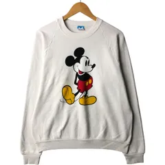 古着 90年代 ディズニー DISNEY MICKEY MOUSE ミッキーマウス キャラクタースウェットシャツ トレーナー USA製 メンズXL相当/eaa583103