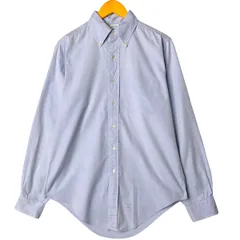 古着 80~90年代 ブルックスブラザーズ Brooks Brothers MAKERS 長袖 ボタンダウンシャツ USA製 メンズM相当 ヴィンテージ/eaa584675
