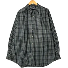 古着 90年代 ギャップ GAP オールドギャップ 長袖 コットンチェックシャツ メンズXL相当 ヴィンテージ/eaa584246