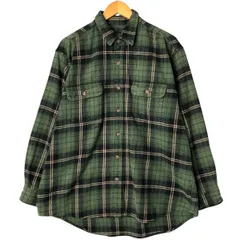 古着 フィールドアンドストリーム FIELD&STREAM 長袖 フランネルチェックシャツ メンズXL相当/eaa584513