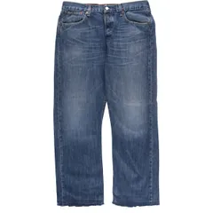 古着 リーバイス Levi's 501 ユーロモデル カットオフ ストレートデニムパンツ メンズw35相当/eaa585725