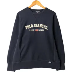 古着 00年代 ラルフローレン Ralph Lauren POLO JEANS COMPANY ロゴスウェットシャツ トレーナー メンズL相当/eaa584576