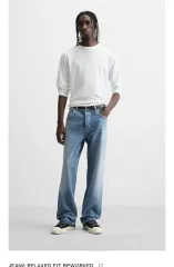 ZARA リラックスド デニム ジーン 30