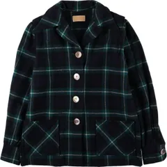 古着 50~60年代 ペンドルトン PENDLETON チェック柄 オープンカラー 長袖 ウールシャツ ボックスシャツ レディースM相当/eaa584281のサムネイル