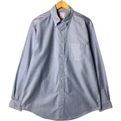 古着 80~90年代 ブルックスブラザーズ Brooks Brothers 346 長袖 ボタンダウンシャツ USA製 メンズXL相当 ヴィンテージ/eaa585272