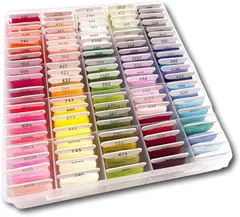 ENN LLC 刺繍糸 セット ケース付き 8m (100色)