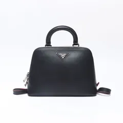 PRADA プラダ リュック・デイパック サフィアーノ レザー 2way 三角ロゴ ハンドバッグ【中古】