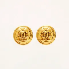 CHANEL シャネル イヤリング ココマーク ラウンド【中古】