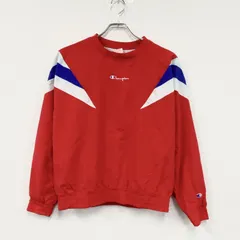 古着 used　Champion　チャンピオン　プルオーバージャケット　赤　レッド　Mサイズ